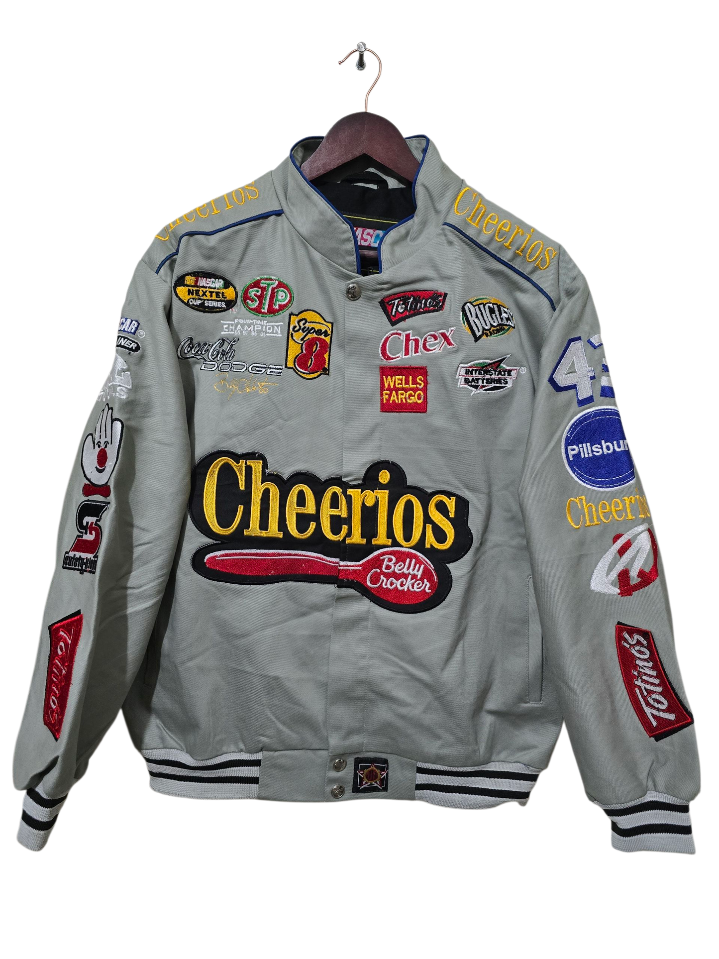 JH Design Cheerios Racing Jacket – Bobby Labonte #43 | L