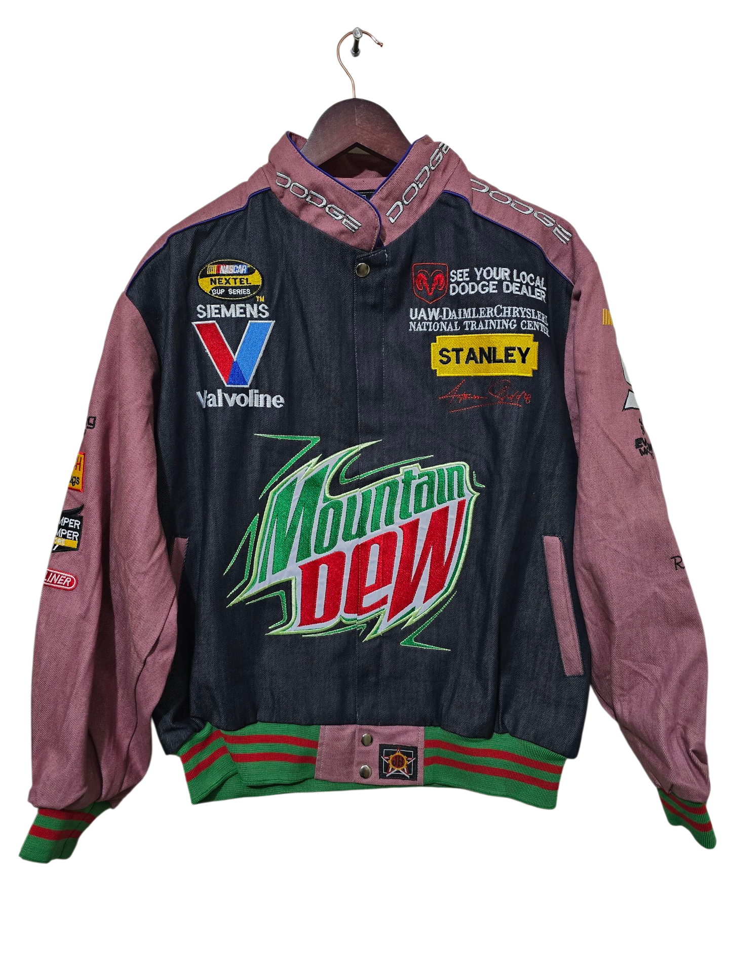JH Design Mountain Dew Racing Jacket – Jeremy Mayfield #19 | L