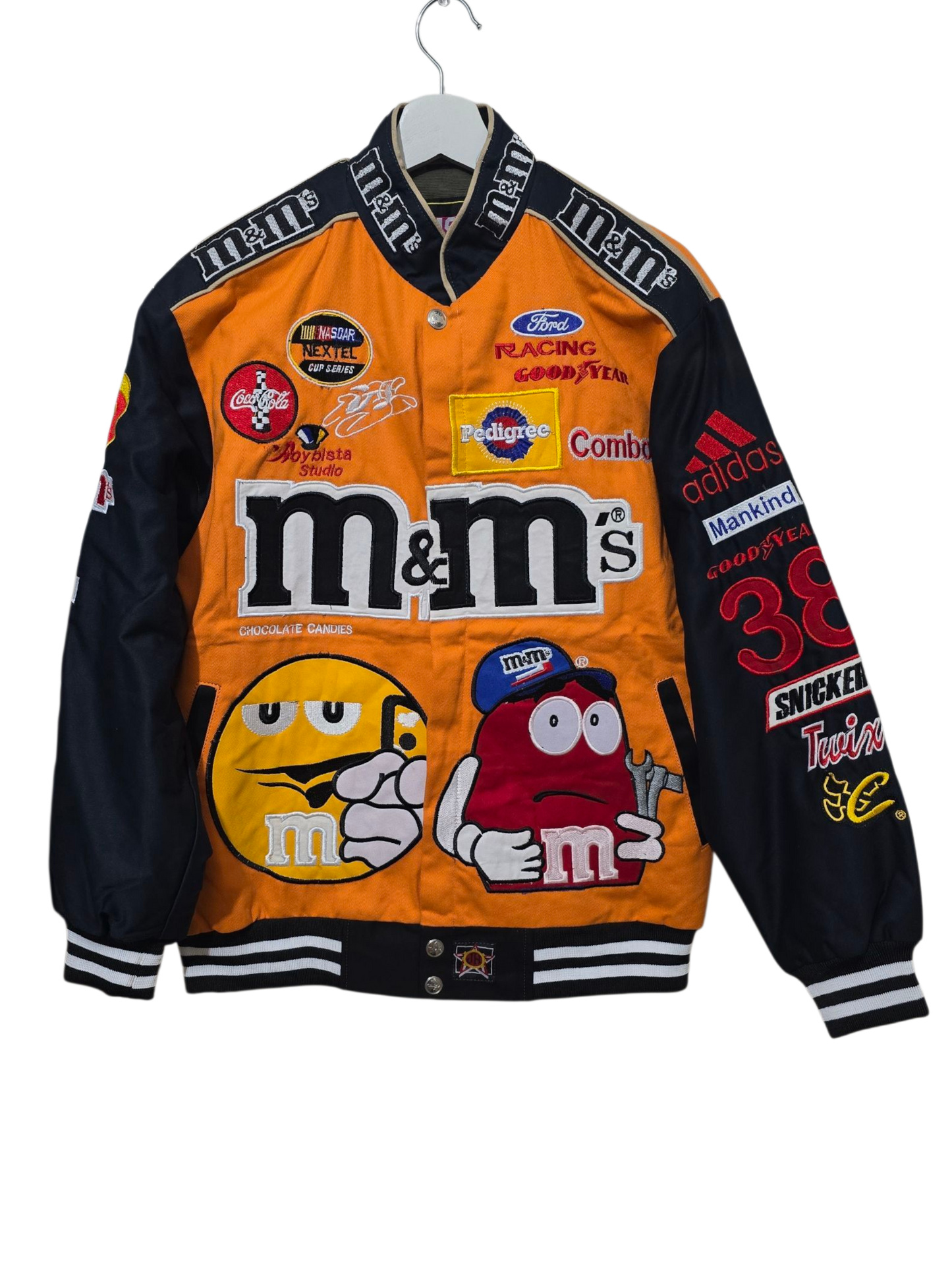 JH Design M&amp;M’s Racing Jacket – Elliott Sadler #38 | L