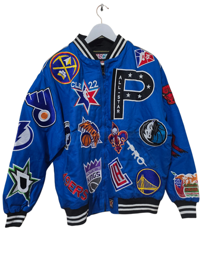 JH Design NBA All-Star 2022 Multi-Team Patch Jacket | L