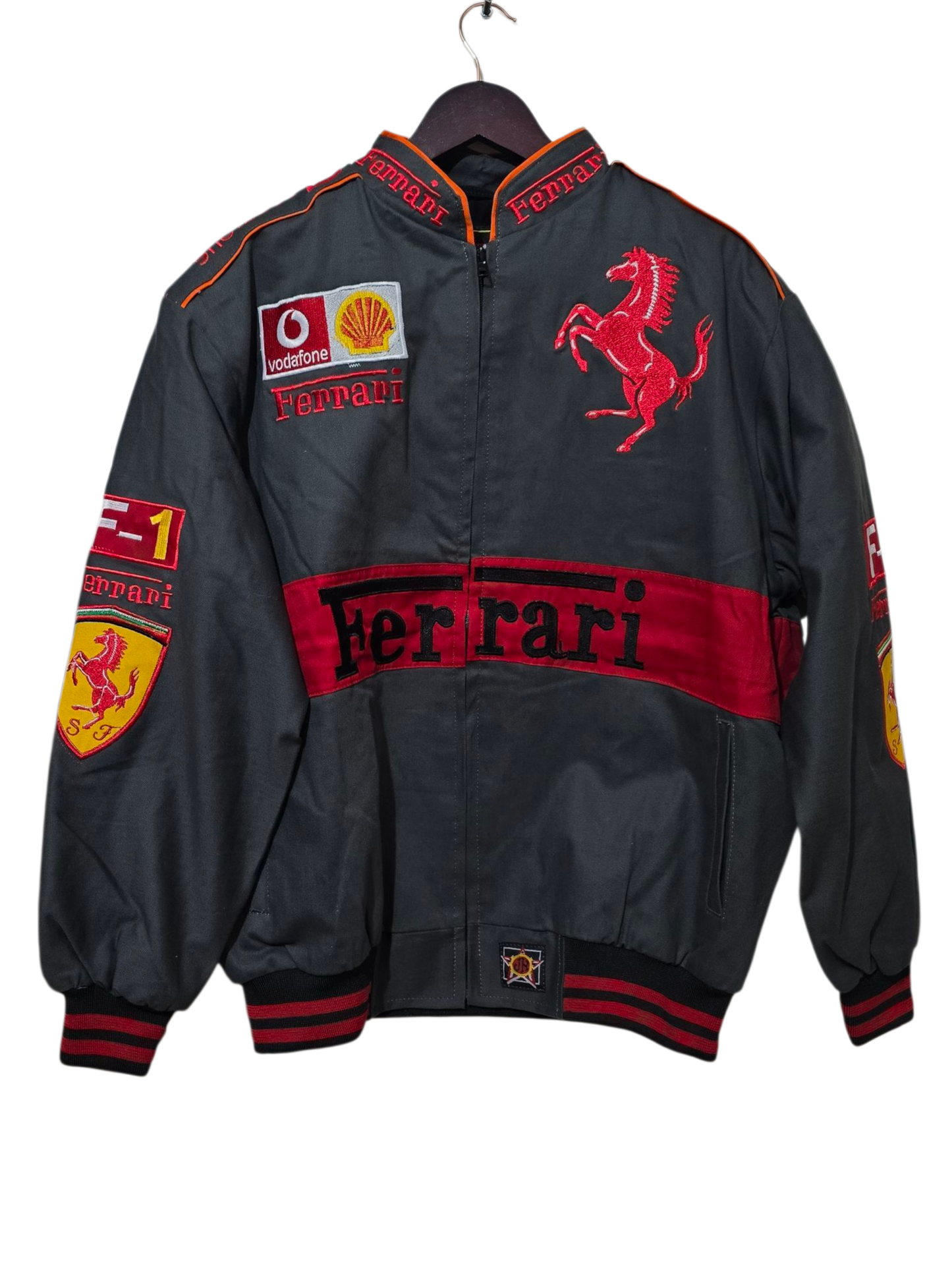 JH Design Ferrari Racing Jacket – Reworked | L