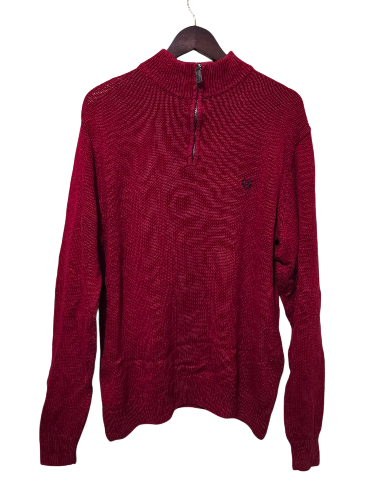 Chaps Half-Zip Strickpullover | L