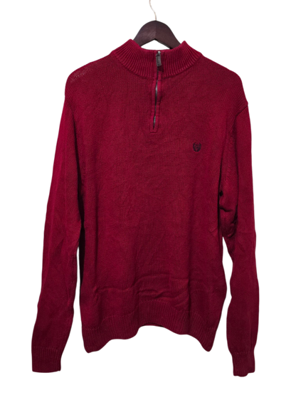 Chaps Half-Zip Strickpullover | L