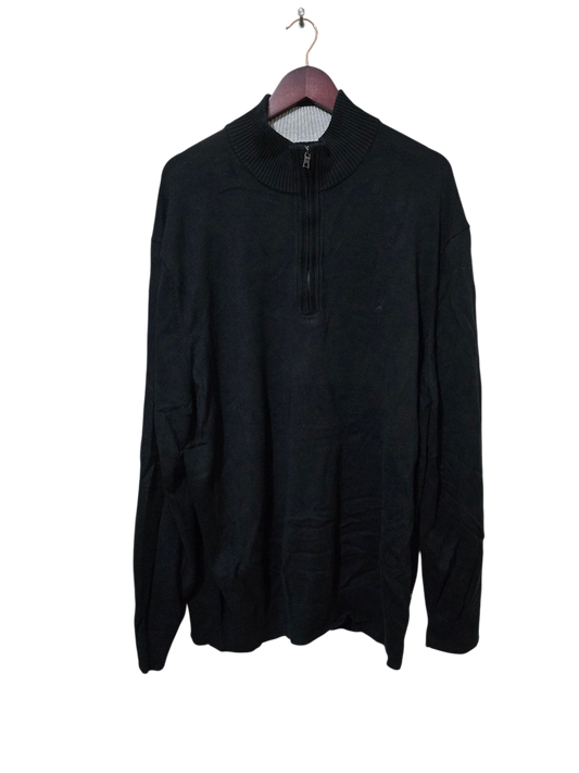 Nautica Half-Zip Strickpullover | 5XL (Oversized)