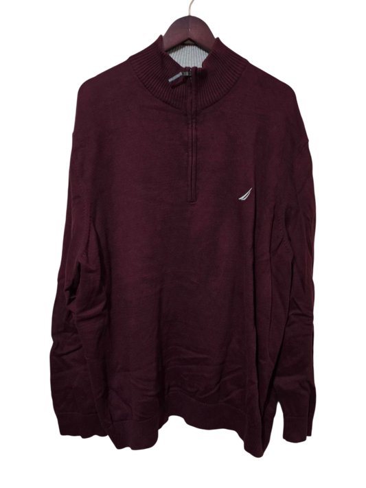 Nautica Half-Zip Strickpullover | 4XL