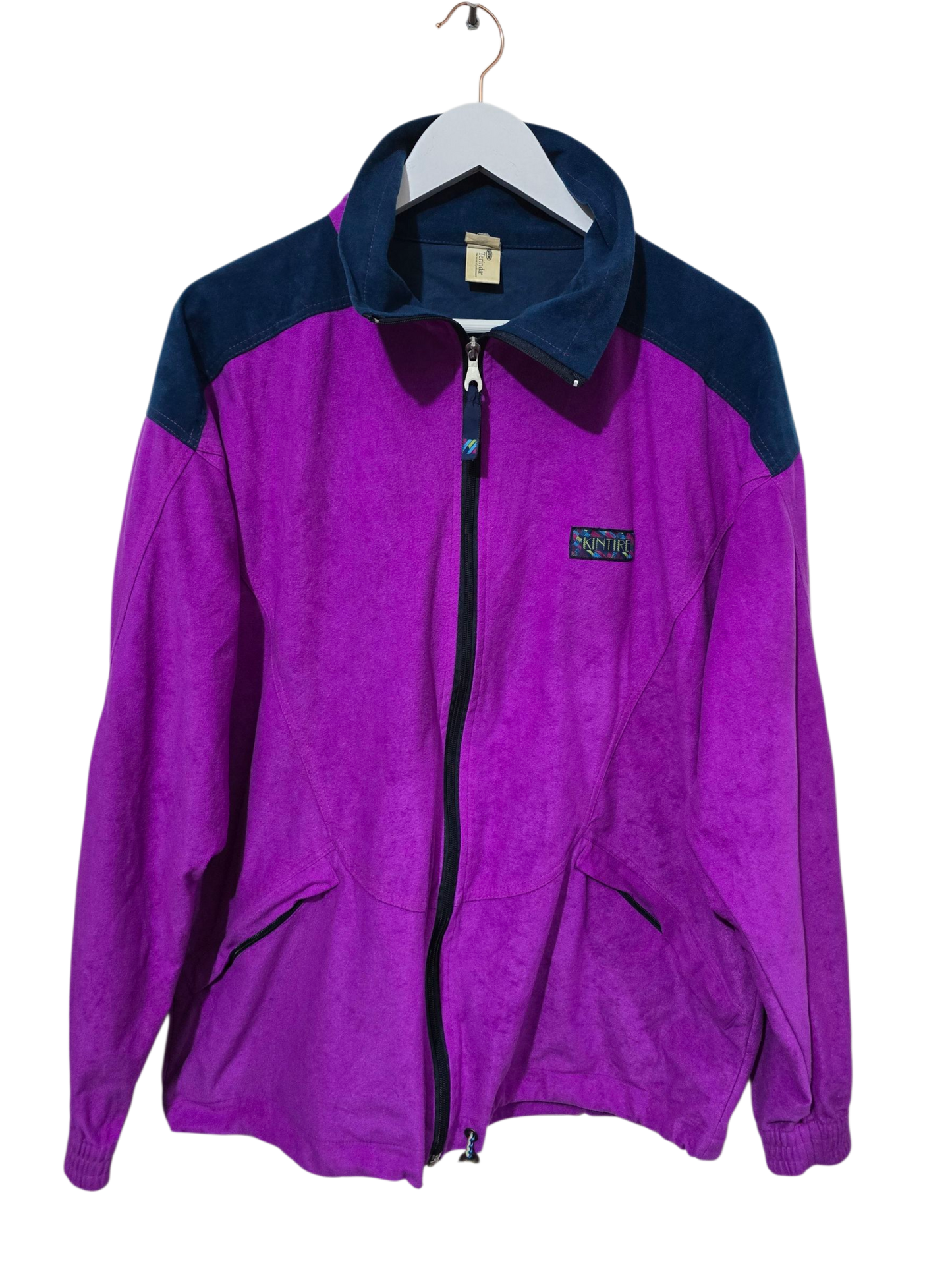 80s Vintage Kintyre Fleecejacke | L Oversized