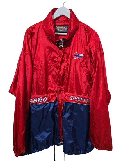 90s Vintage Hero Sportif Windbreaker Jacke | XL Oversized