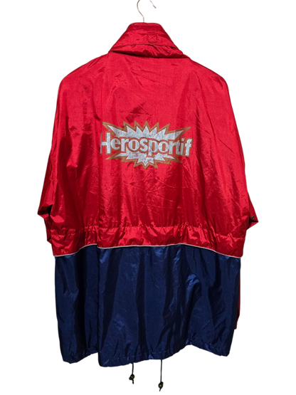 90s Vintage Hero Sportif Windbreaker Jacke | XL Oversized