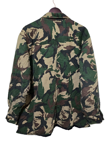 90s Vintage Great Outdoors Camo Shirt Jacket | XL Oversized