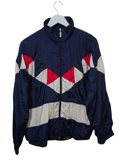 80s Vintage Janeve Windbreaker Jacke | M