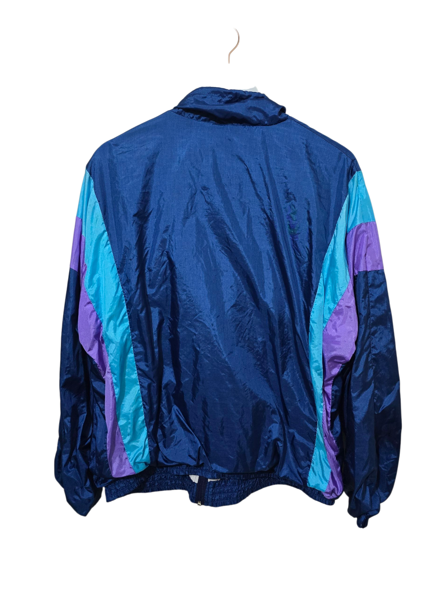 90s Vintage 3 Suisses Trackjacke | L–XL Oversized
