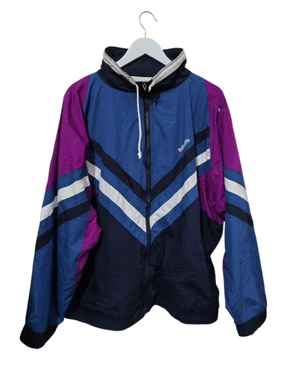 90s Vintage Butterfly Trainingsjacke | L