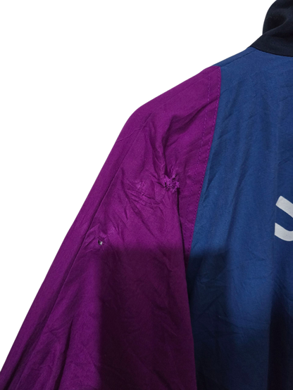 90s Vintage Butterfly Trainingsjacke | L