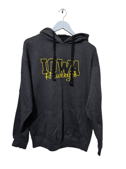 Vintage Iowa Hawkeyes Hoodie | L Oversized