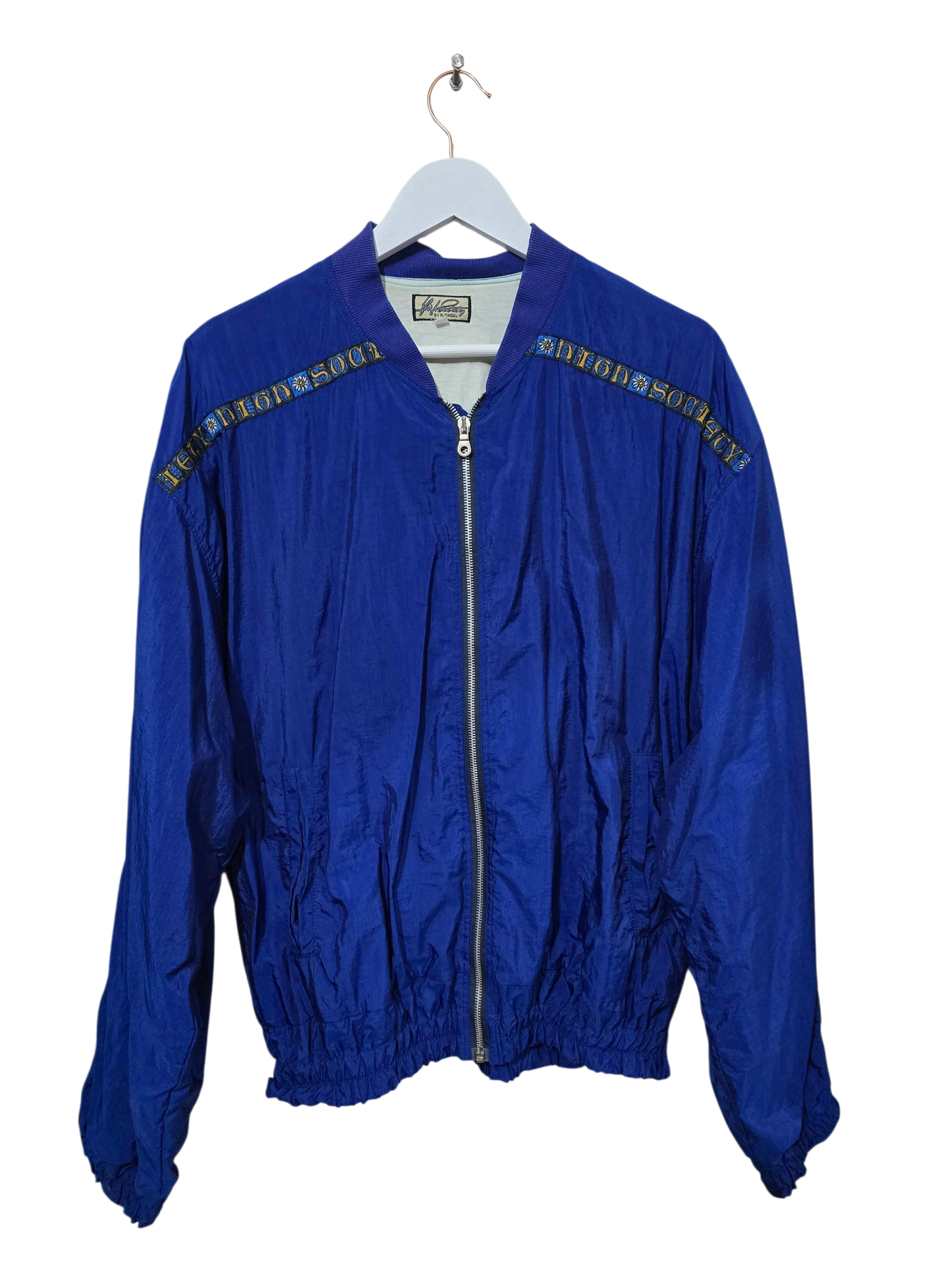 80s Vintage Nions Society Trackjacke | L Oversized