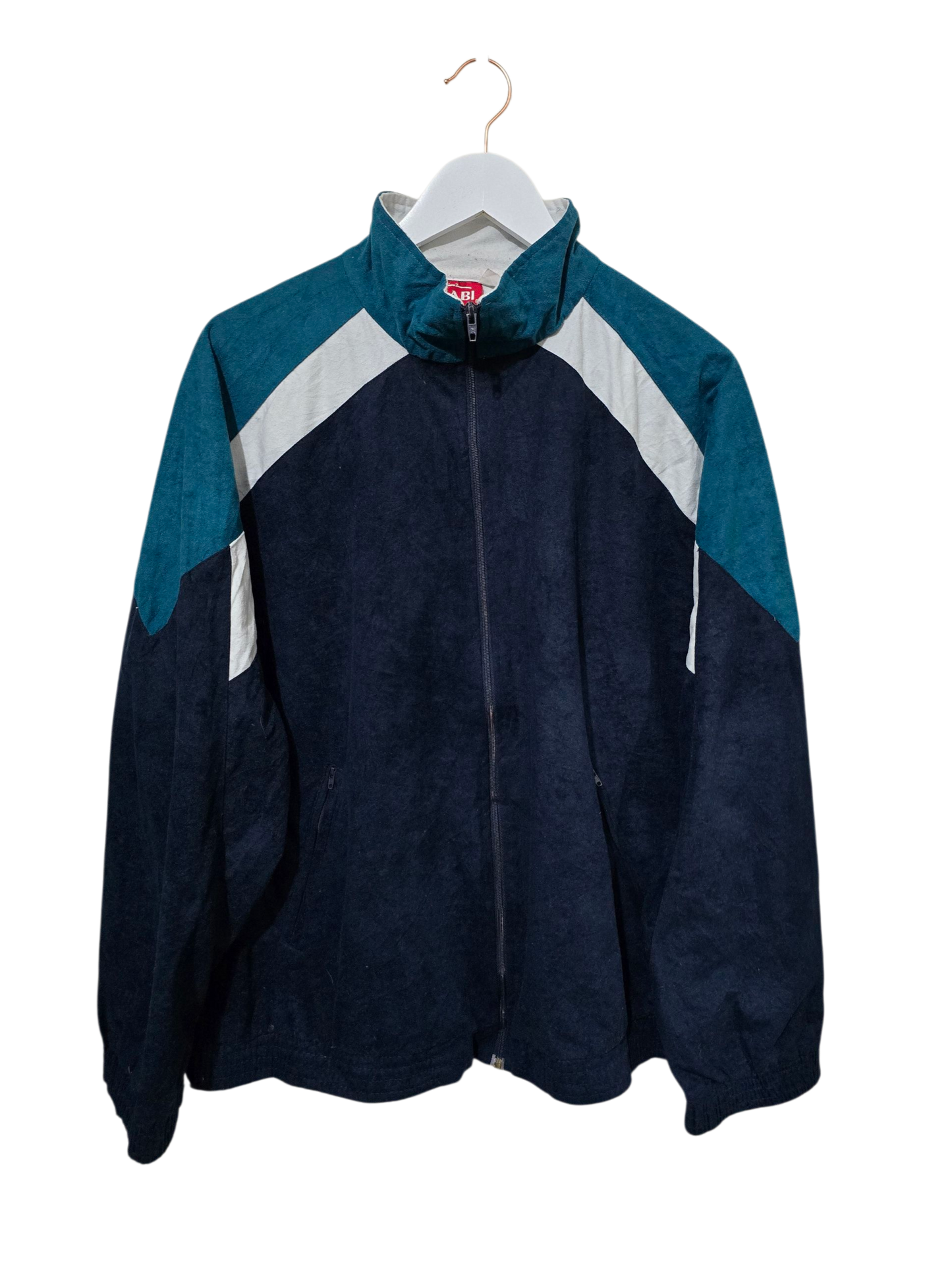 90s Vintage KIABI Trackjacke | L Oversized