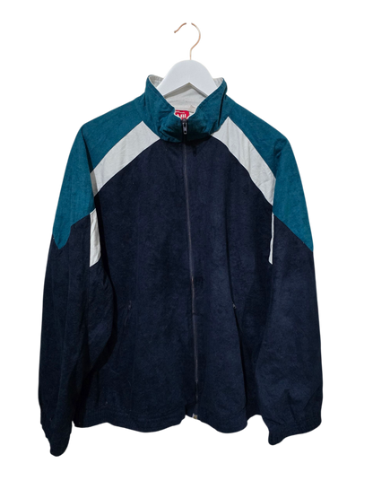 90s Vintage KIABI Trackjacke | L Oversized