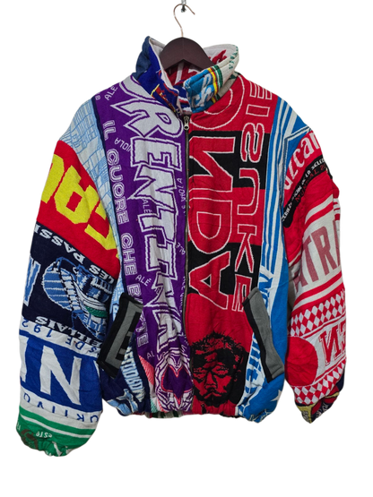 Vintage Patchwork Jacket | XL