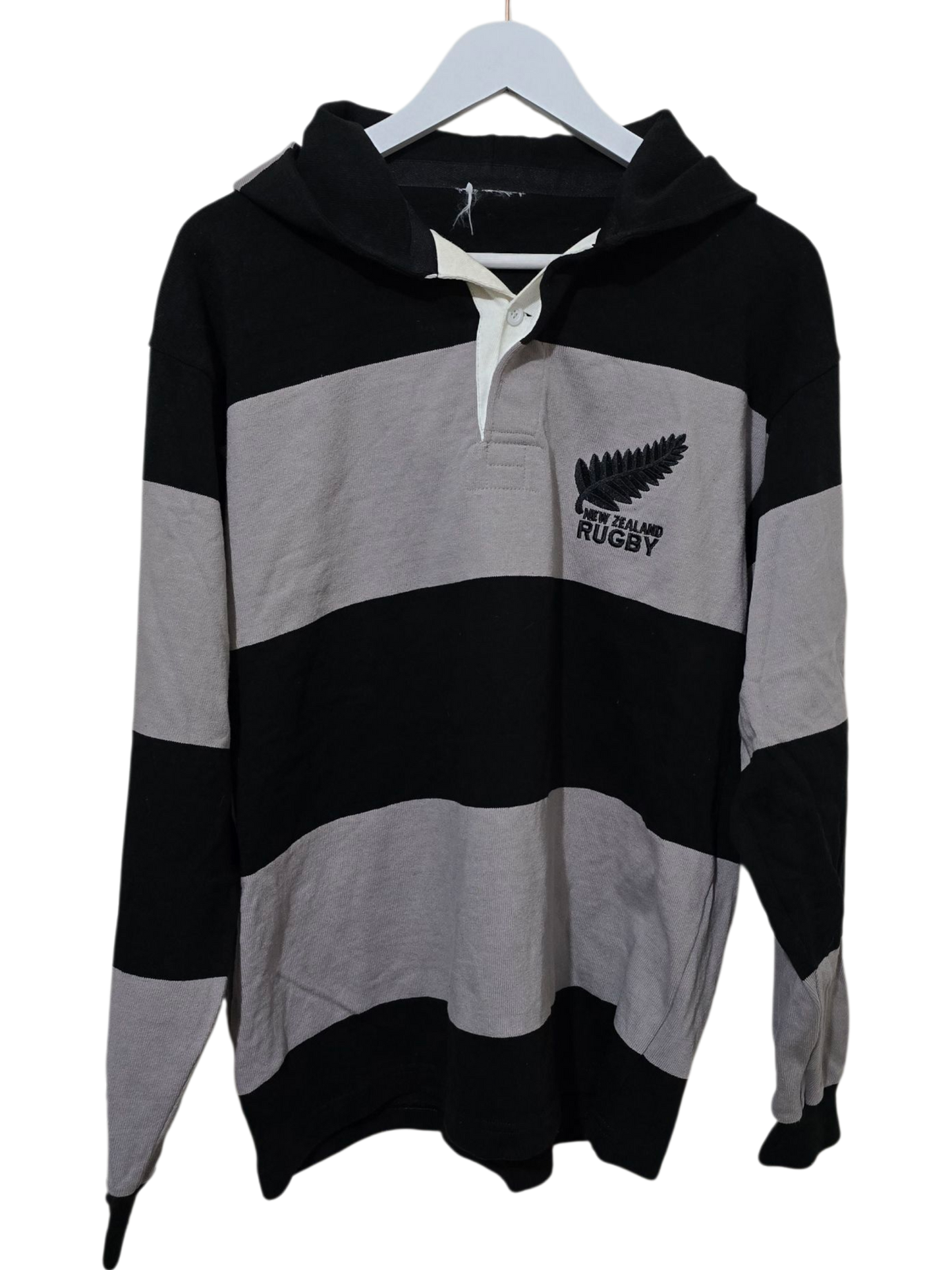 Vintage New Zealand Rugby Hoodie | M-L